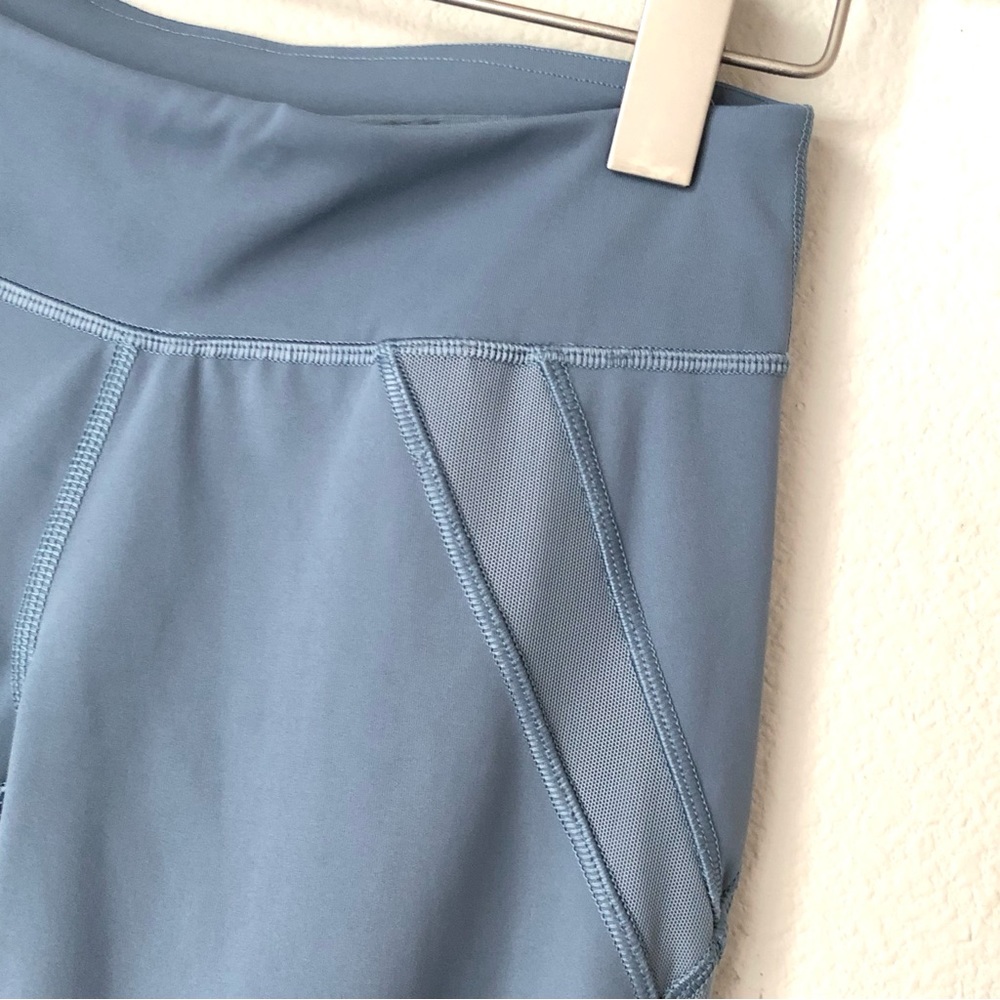 Lululemon Mesh Inset Cropped Leggings | Size 4 | Gunsmoke Blue - Picture 7 of 14